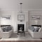 Ekena Millwork Dublin Ceiling Medallion (Canopies up to 8 1/4"), 15 3/8"OD x 3 5/8"ID x 1"P, Painted Turtle Crackle CM15DUPTC - alternate 2